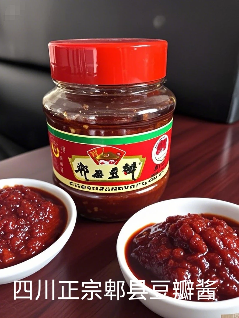 老檀香红油郫县豆瓣酱500g一瓶四川省成都市生产
