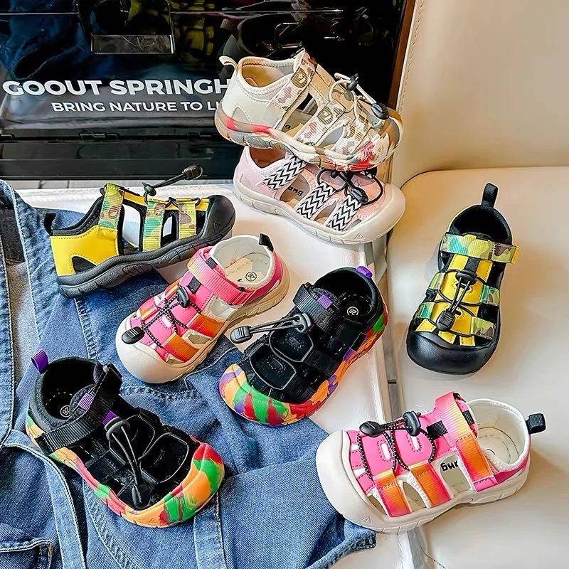 【奥莱】儿童夏季户外包头溯溪凉鞋 17229