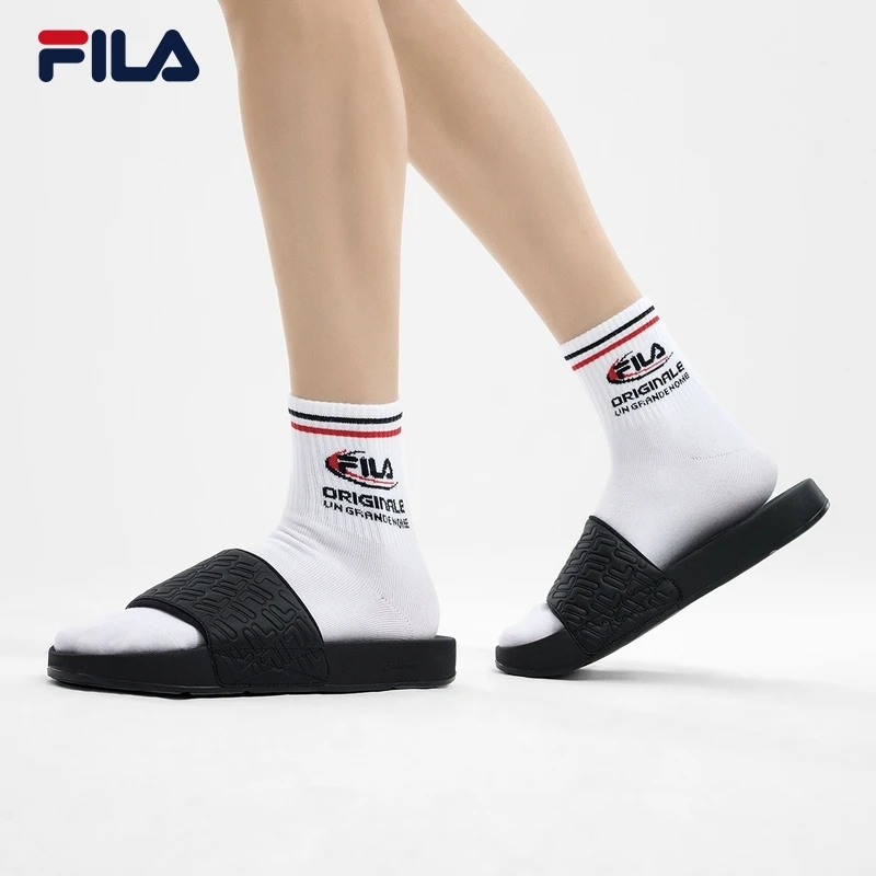 Fila/斐乐男鞋【漂流船】SP运动凉鞋软底外穿拖鞋F12M422504F+RH