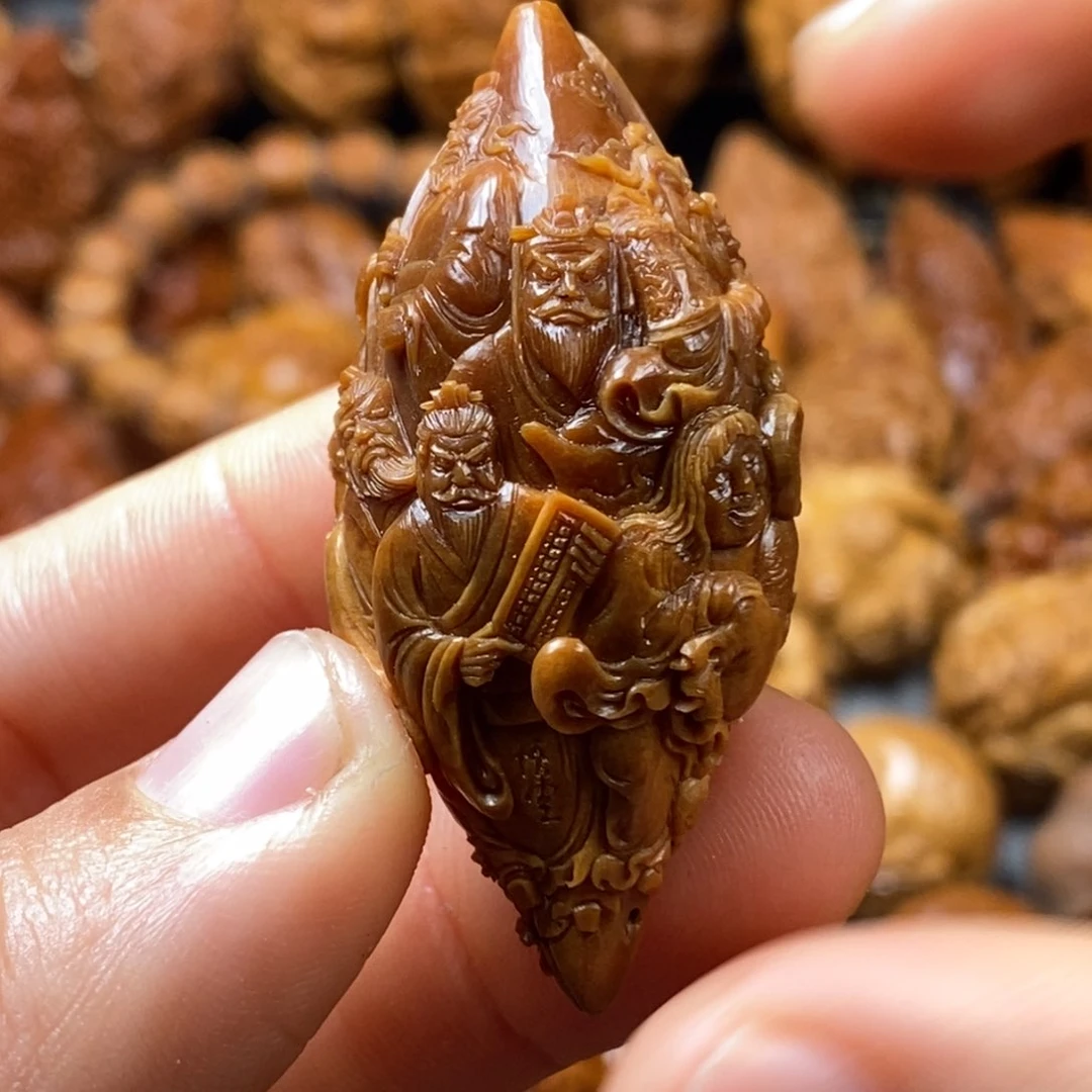 橄榄核手串/手链中**香核雕单子