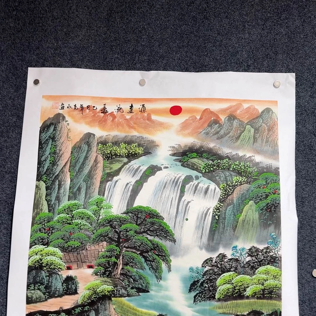 客厅好看的一幅画