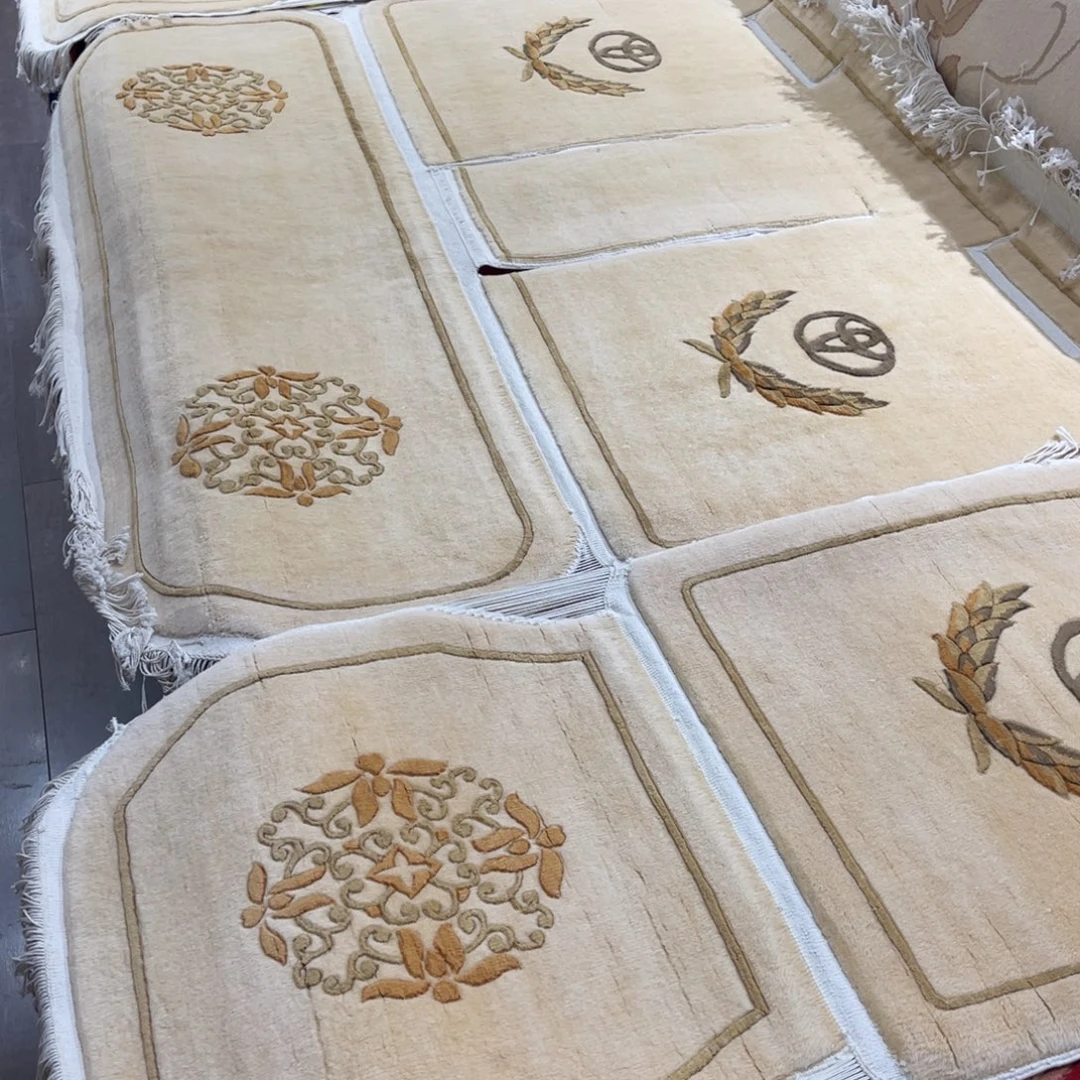 羊毛纯手工羊毛汽车坐垫