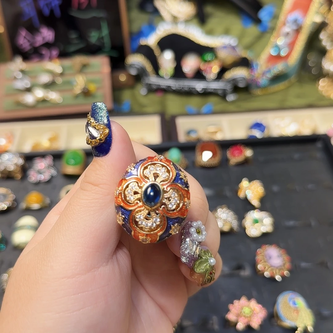 戒指项链耳饰套装美丽