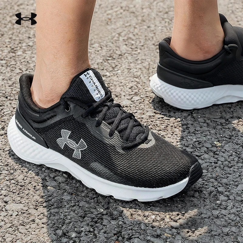【琥珀流光】安德玛UA官方男士跑鞋运动鞋黑武士减震网面透气跑步鞋