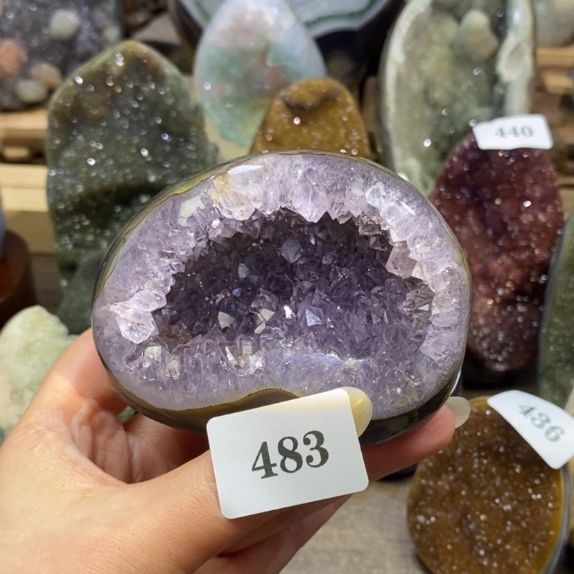 【闪购商品】未镶嵌大型摆件（非配饰）紫晶