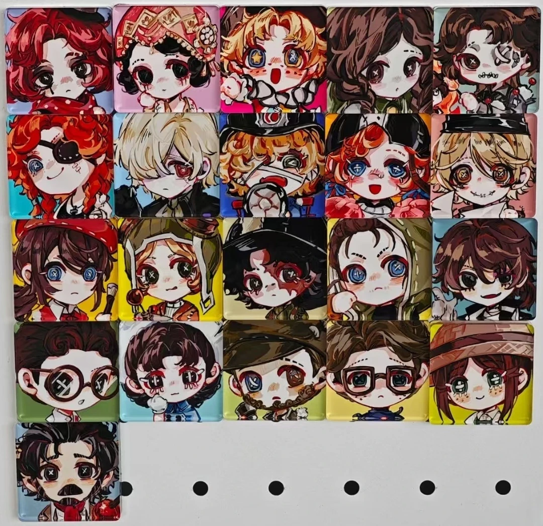 【第五同人亚克力冰箱贴】第五人格Q版同人透明亚克力冰箱贴大头贴