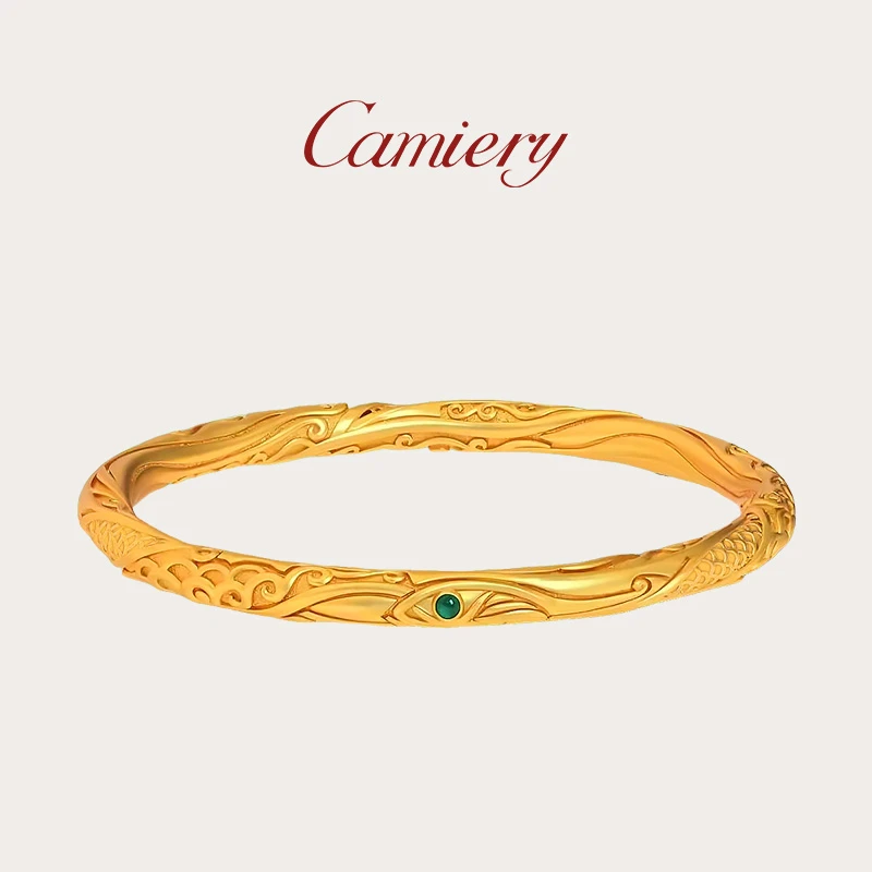 CAMIERY 哪吒同款新中式轻奢乾坤圈手镯经典约33g