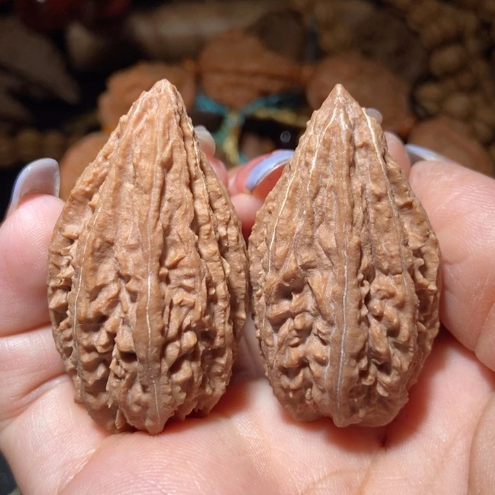 把件文玩核桃东北楸子小雪52