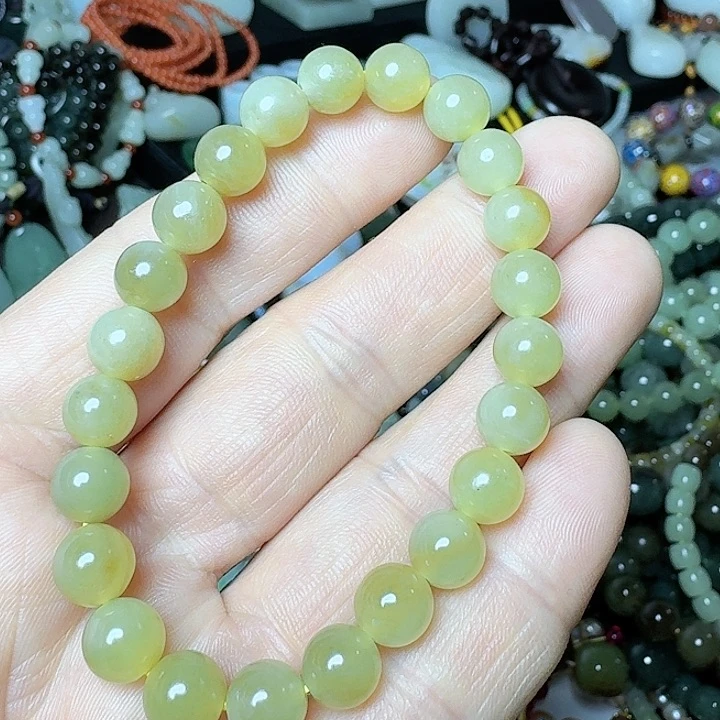 和田玉（糖玉）手链未镶嵌