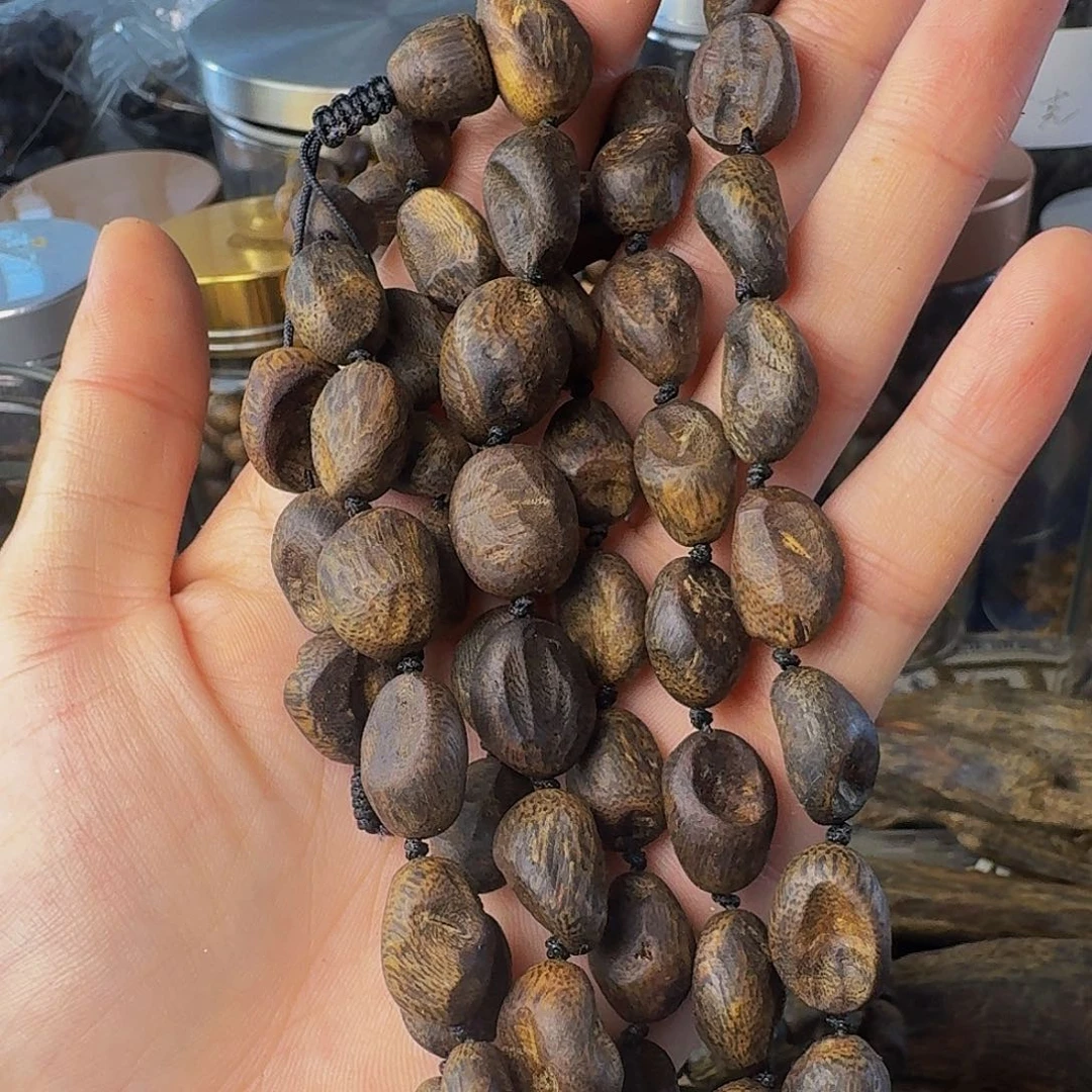 手串沉香沉水树丁43克