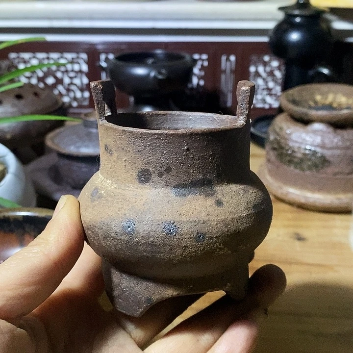 开*豆景德镇陶瓷艺术叶里家香炉