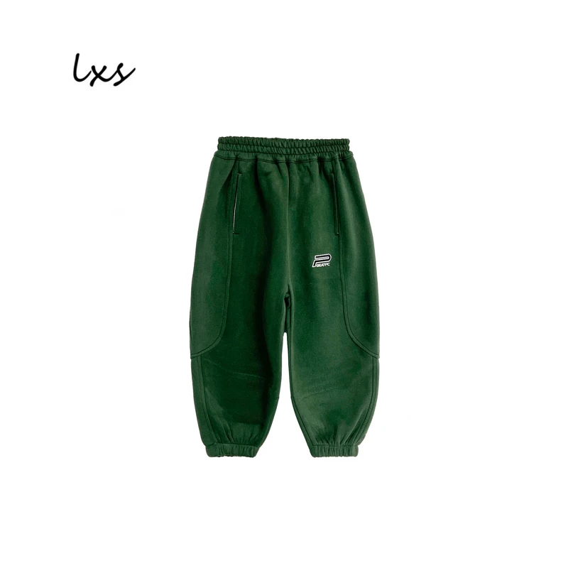 鹿小生童装休闲裤2024儿童秋季韩版宽松时尚百搭休闲卫裤 FK10015