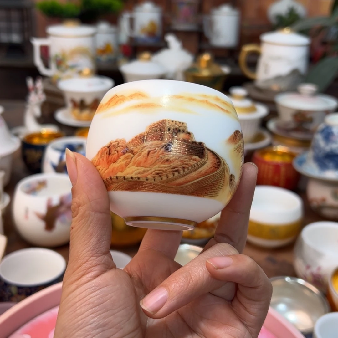 高端大气上档次陶瓷茶具