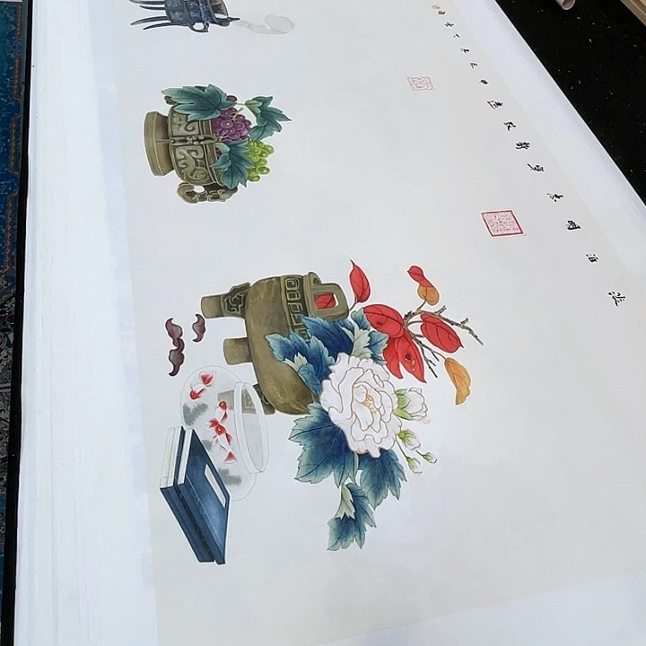国画书画描金拓染金石传拓
