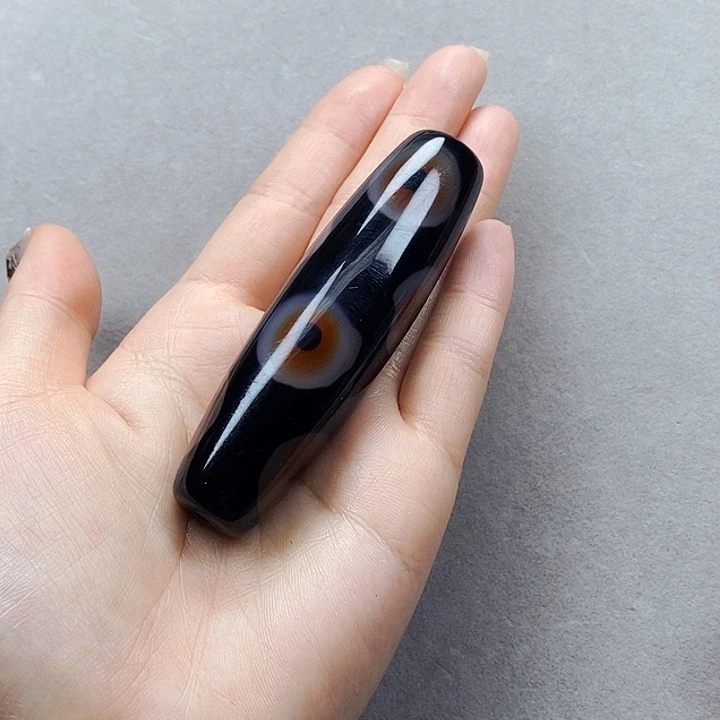 玛瑙/玉髓单珠未镶嵌歌**子