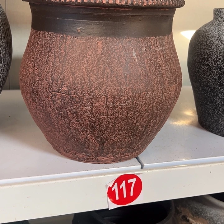 复古红福袋高21口21带孔