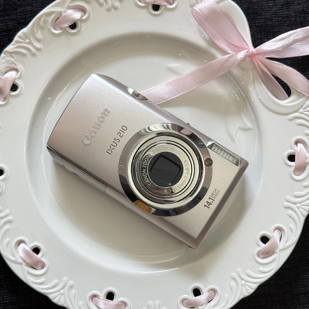 9新 Canon/佳能 ixus210迪丽热巴同款1410w像素5倍ccd相机便携