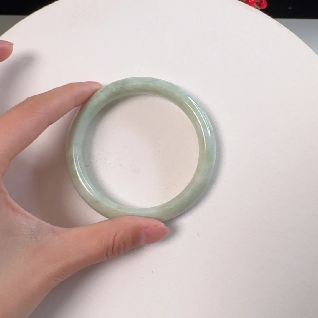 蓝田玉（蛇纹石化大理石玉）手镯未镶嵌提*