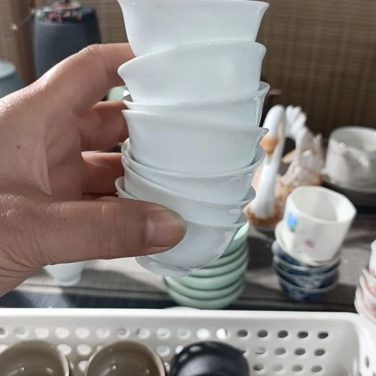 陶瓷盖碗茶杯茶叶罐主人杯