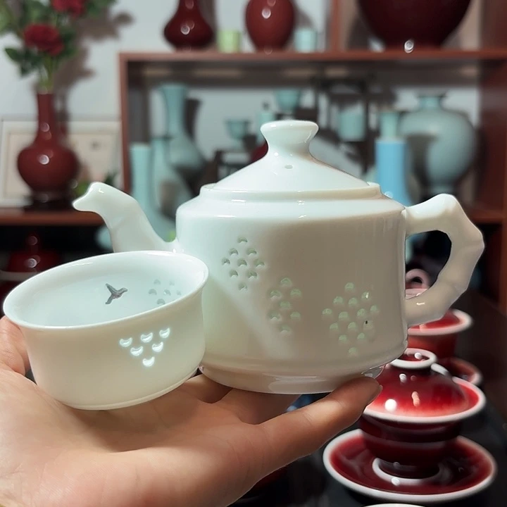 景德镇高温陶瓷茶壶