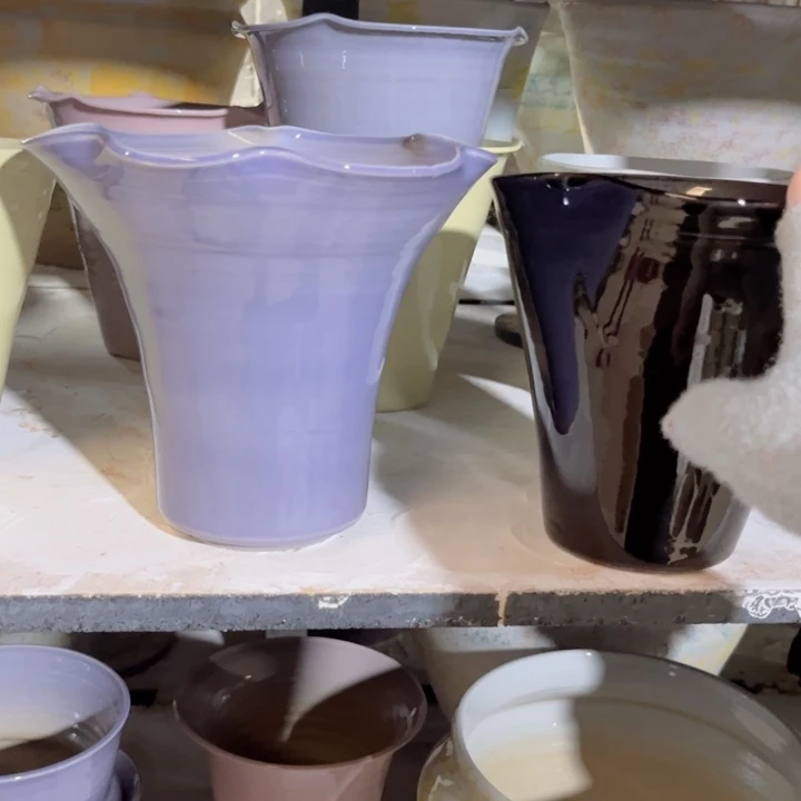 太***仪瓷片口13高15 景德镇陶瓷