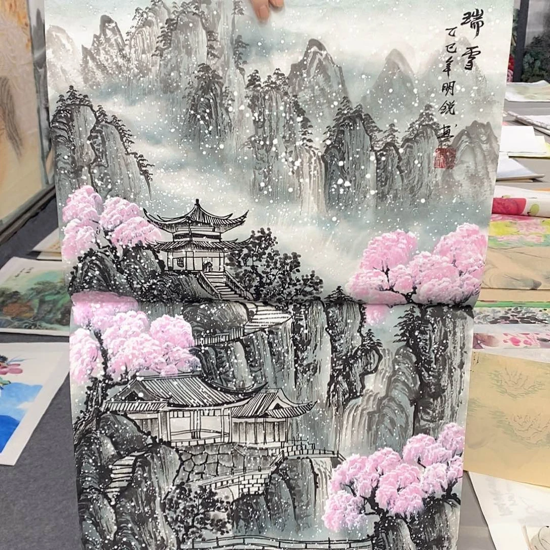 国画国画作品展示