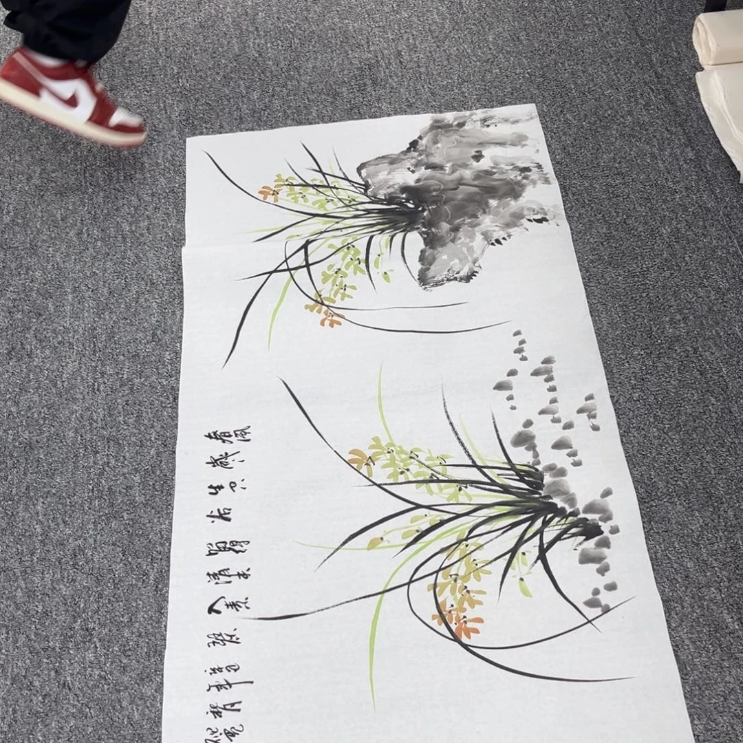 国画纯手绘字画宣纸