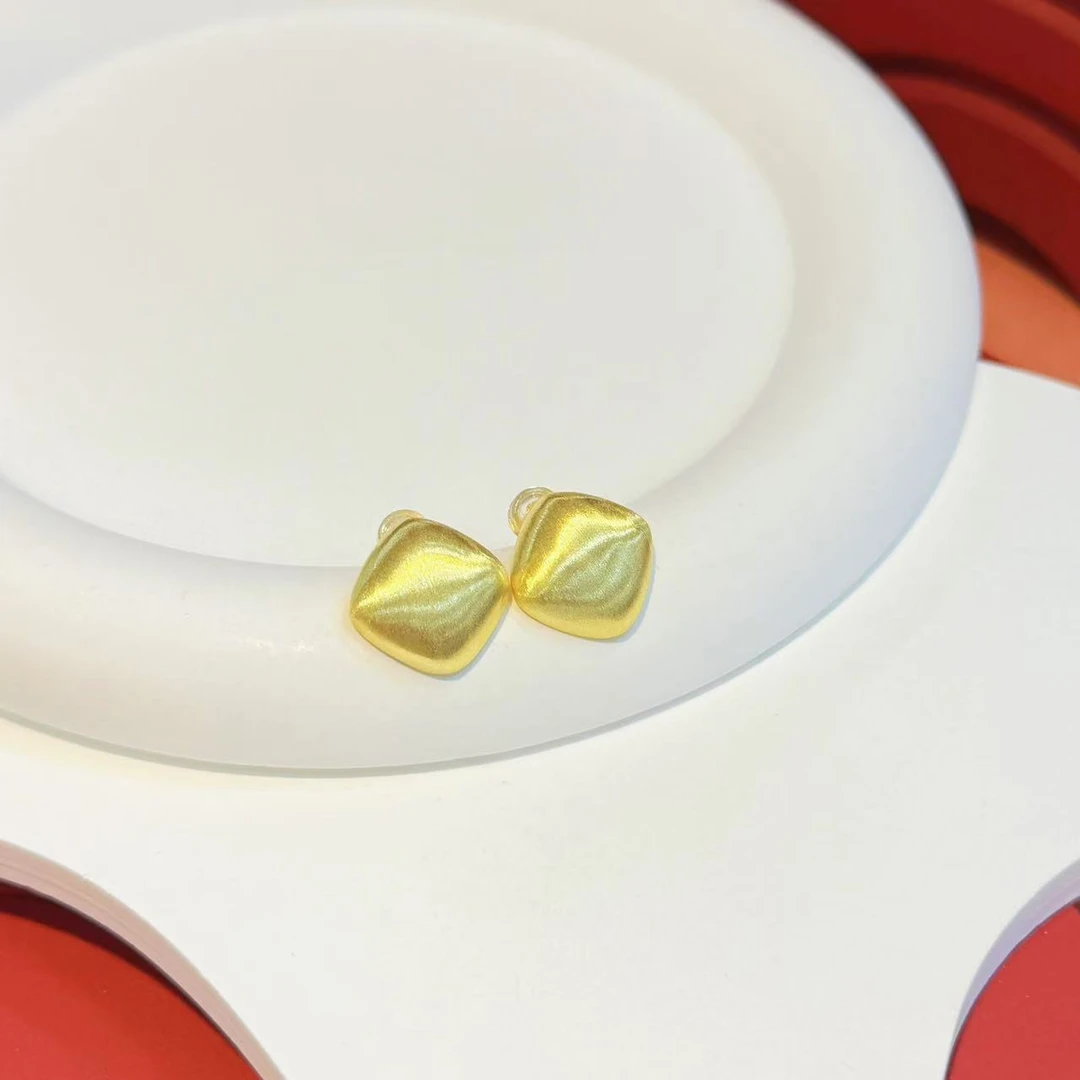 15.4mm拉丝棱形耳针HNZ9127