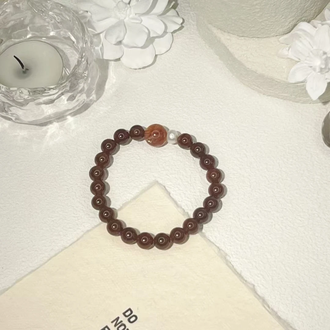 【女人花】TGS天然水晶手串原创设计 K244