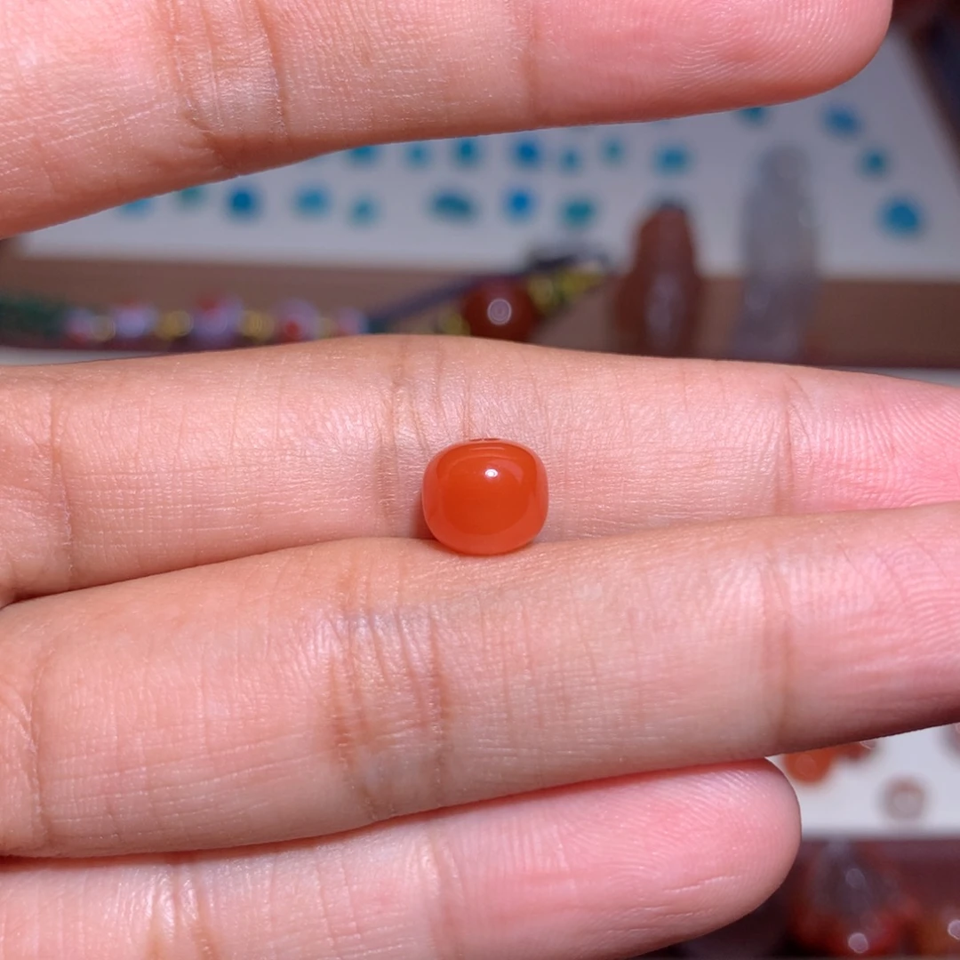 未镶嵌老型7.8×6.8南红玛瑙