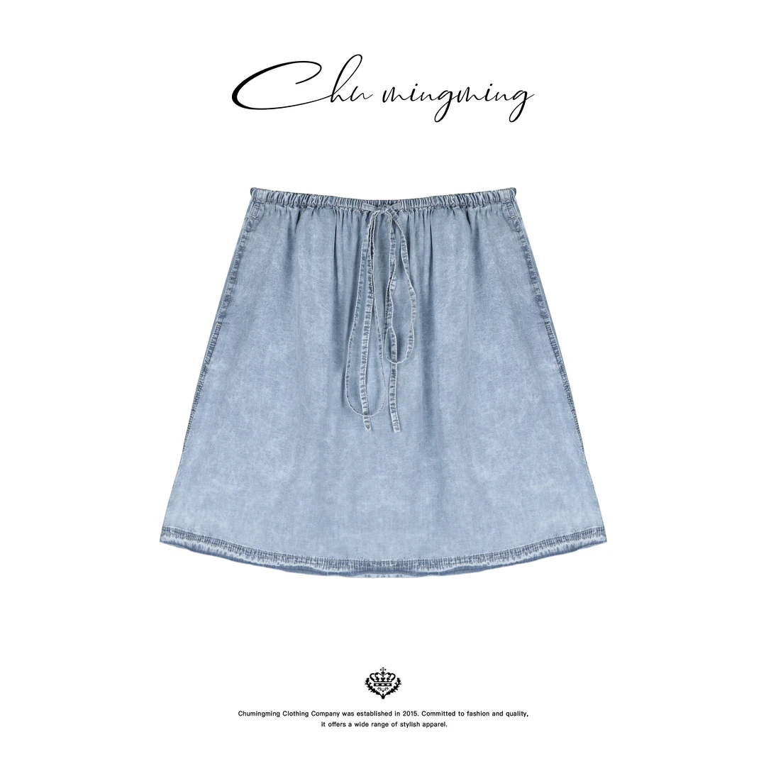 【CHU/2025SSNEW】《轻氧》牛仔半裙NH25145