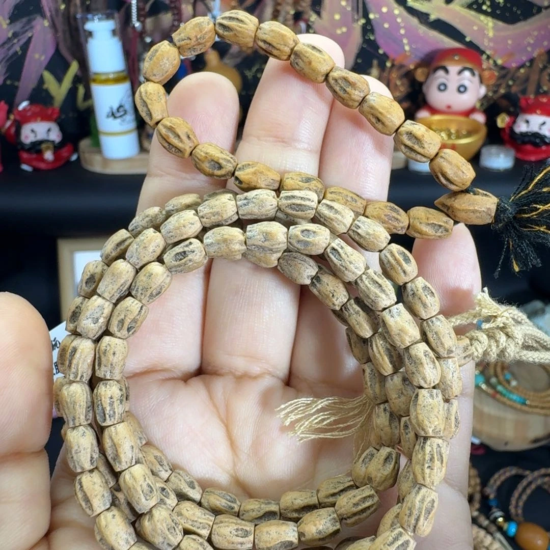 柏香籽/百香籽吊坠老树铁籽长腿高桩深坑柏香108