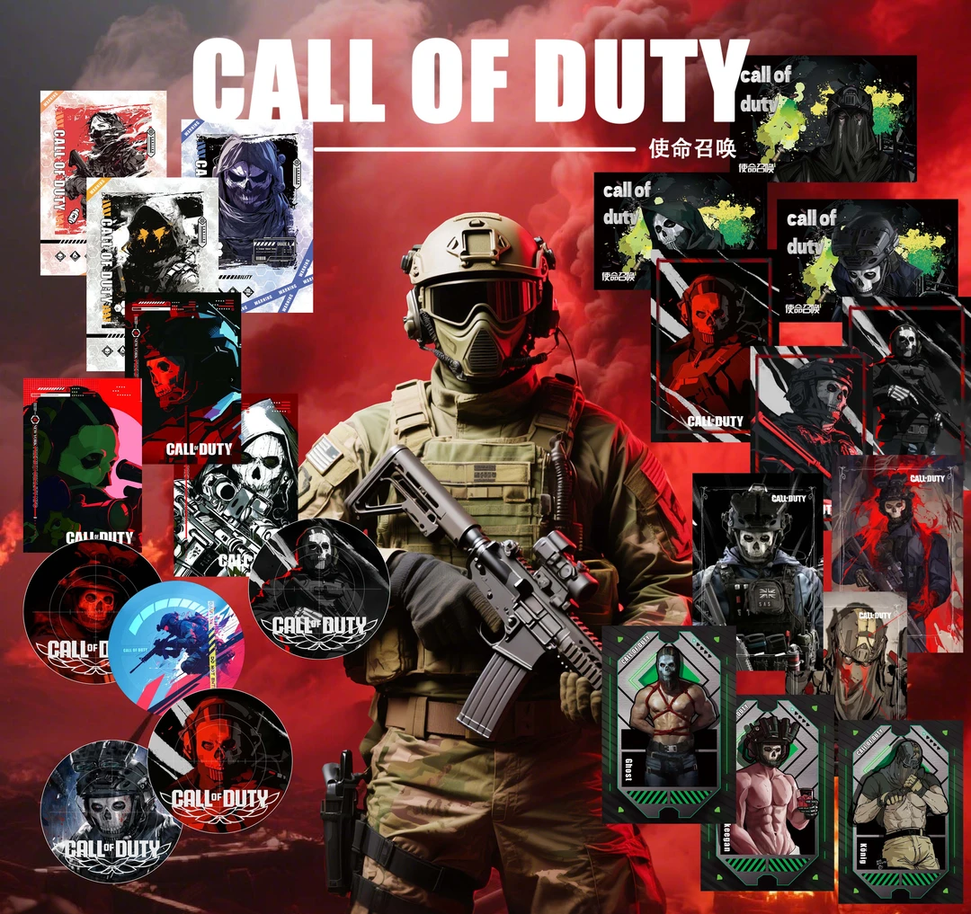 【大转盘】《使命召唤》首创乙女向色纸（盲盒代拆）兔