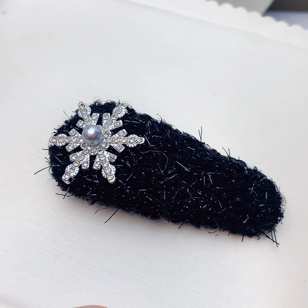 海水珍珠发夹未镶嵌w4