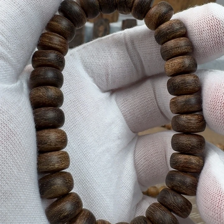 沉香手串莱特岛99沉单圈沉香手串1.1规格14.1克