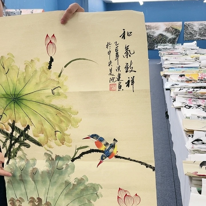 国画纯手绘国画作品鉴赏