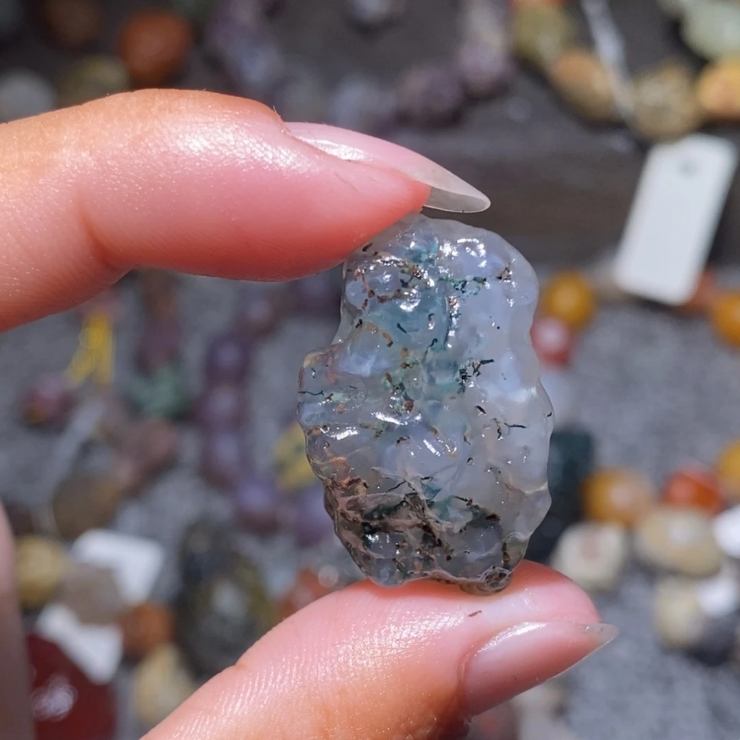 未镶嵌玛瑙/玉髓珠宝半成品
