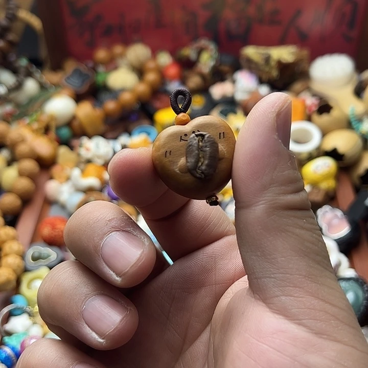 非金属桃木爱心滴溜