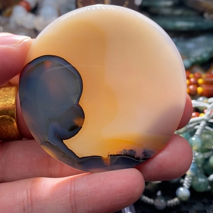 【闪购商品】玛瑙/玉髓颈饰未镶嵌老**o