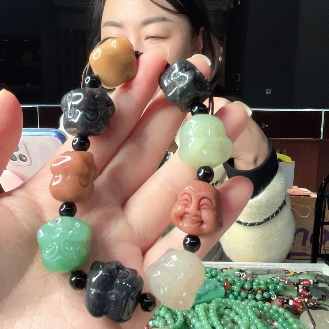 密玉（石英质玉）未镶嵌颈饰