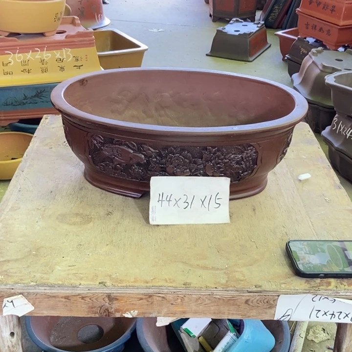 紫砂花盆紫砂紫砂