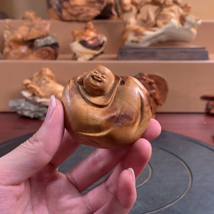 柏木（崖柏）根雕摆件