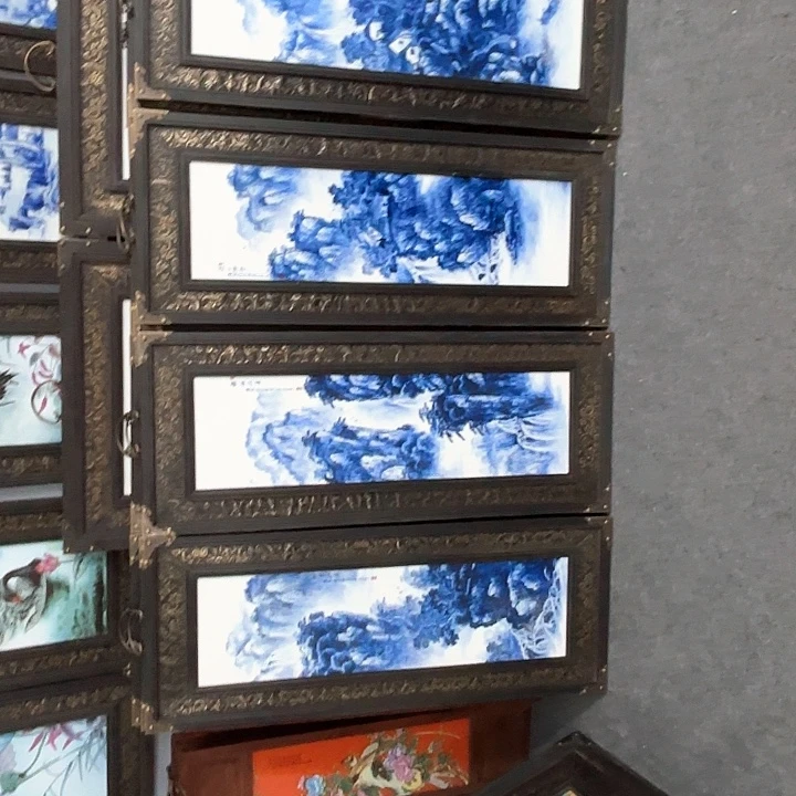 摆件景德镇瓷板画