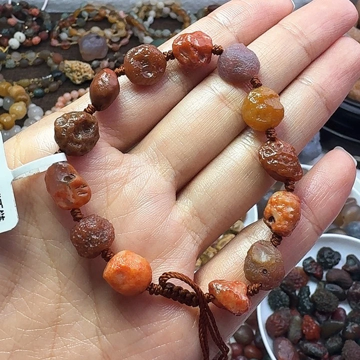 玛瑙/玉髓手链合金