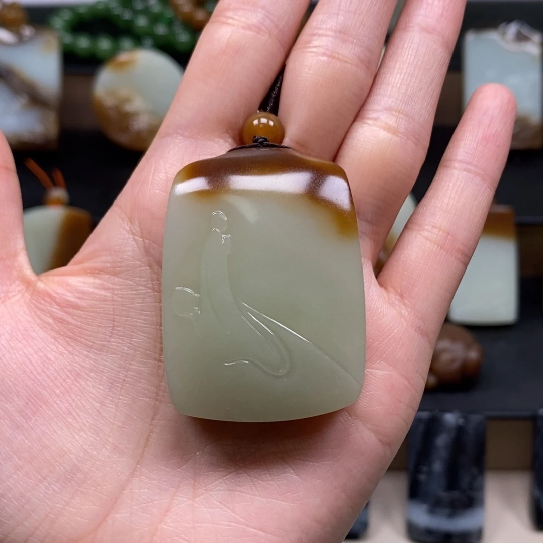 未镶嵌和田玉挂件