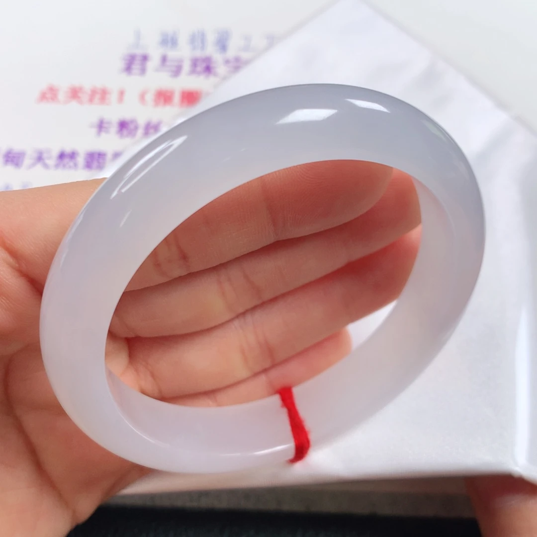 未镶嵌手镯翡翠 正圈241白月光⭐⭐⭐⭐⭐强推