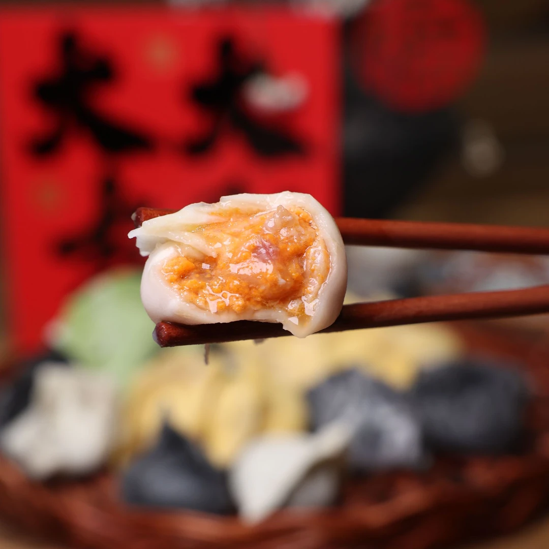 胶东手工海鲜水饺-海胆水饺