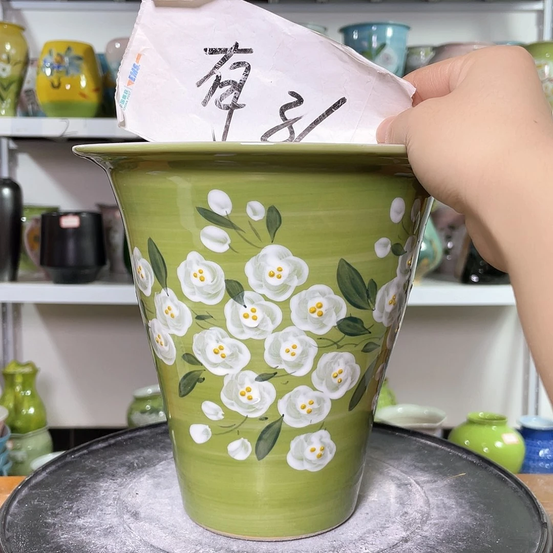 景德镇陶瓷花盆花器暇268