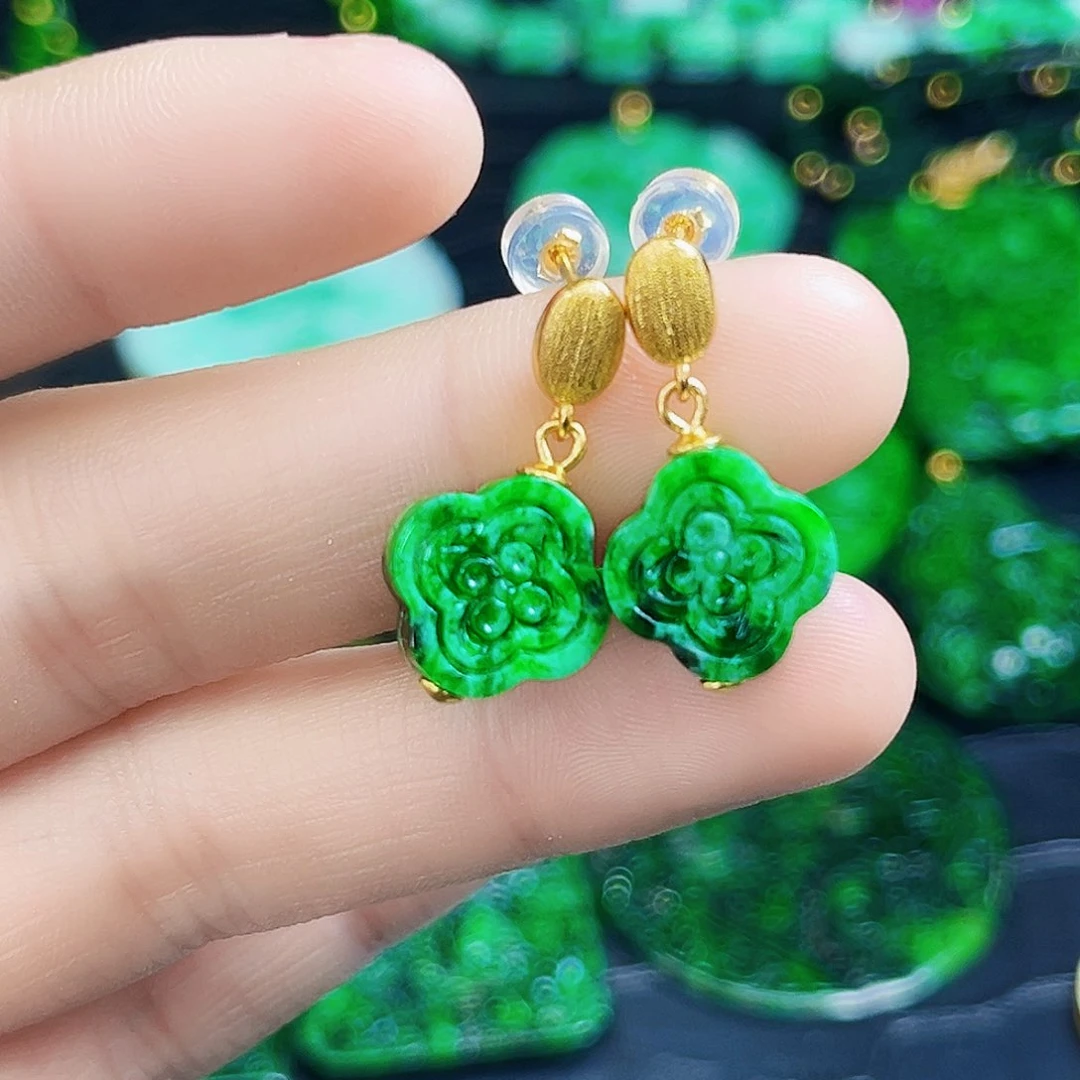 颈饰银S925镶嵌翡翠多样性