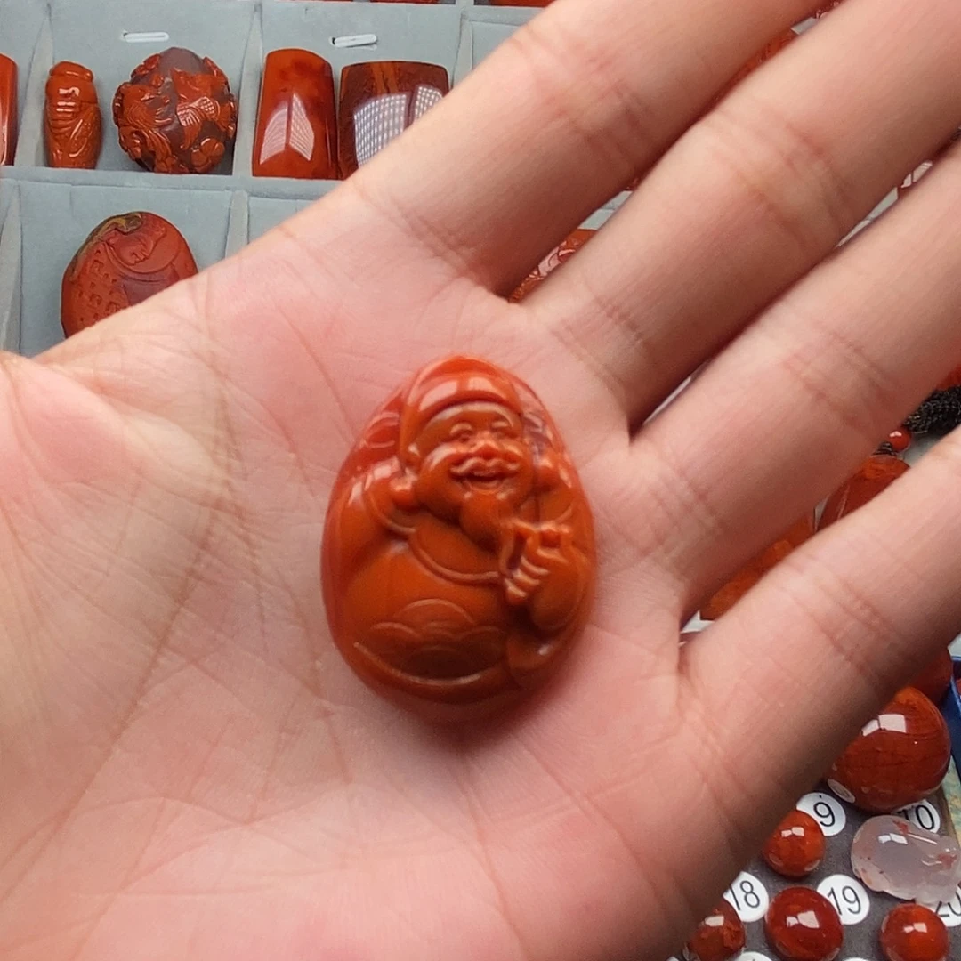 吊坠(不含链)未镶嵌南红玛瑙